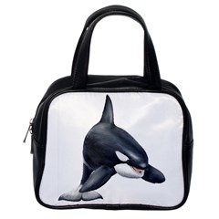 Killer Whale Orca Classic Handbag (Two Sides) from ArtsNow.com Back