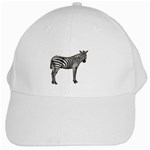 Zebra White Cap