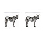 Zebra Cufflinks (Square)