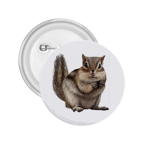 Chipmunk 2.25  Button from ArtsNow.com Front