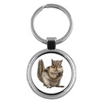 Chipmunk Key Chain (Round)