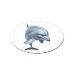 Dolphin Sticker (Oval)