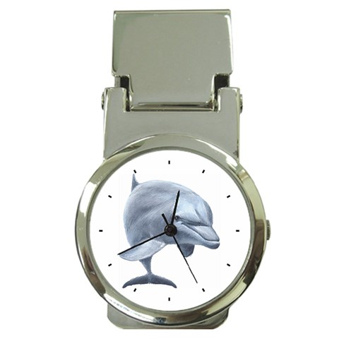 Dolphin Money Clip Watch from ArtsNow.com Front