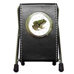 Frog Pen Holder Desk Clock