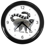 Lemur Wall Clock (Black)