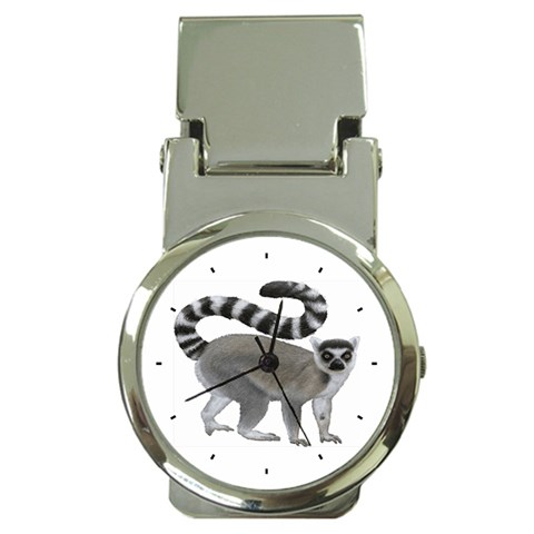 Lemur Money Clip Watch from ArtsNow.com Front