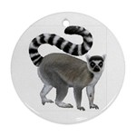 Lemur Ornament (Round)