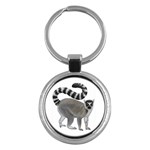 Lemur Key Chain (Round)