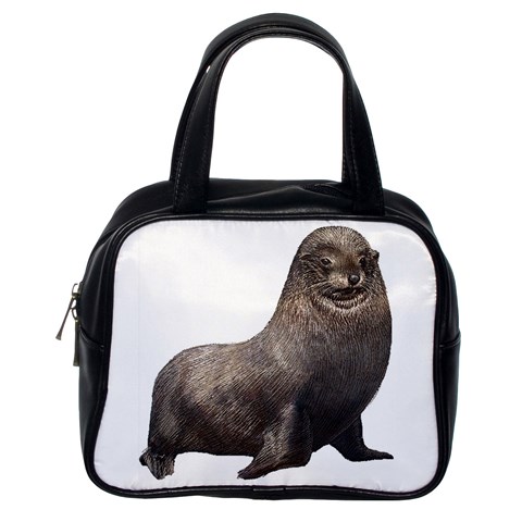 Seal Classic Handbag (Two Sides) from ArtsNow.com Back