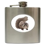 Squirrel Hip Flask (6 oz)