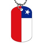 Chilean Flag Chile Dog Tag (One Side)