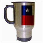 Chilean Flag Chile Travel Mug (Silver Gray)