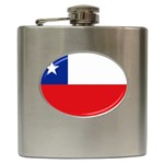 Chilean Flag Chile Hip Flask (6 oz)