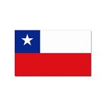 Chilean Flag Chile Sticker (Rectangular)