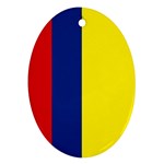 Colombian Flag Colombia Ornament (Oval)