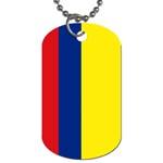 Colombian Flag Colombia Dog Tag (One Side)