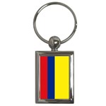 Colombian Flag Colombia Key Chain (Rectangle)