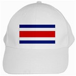 Costa Rician Flag Costa Rica White Cap