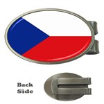 Czech Republic Money Clip (Oval)