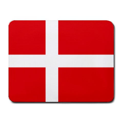 Denmark Flag Small Mousepad from ArtsNow.com Front