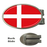 Denmark Flag Money Clip (Oval)