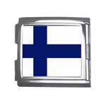 Finland Flag Mega Link Italian Charm (18mm)