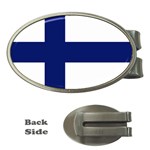 Finland Flag Money Clip (Oval)