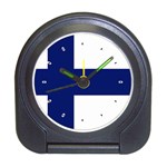 Finland Flag Travel Alarm Clock