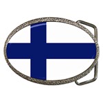 Finland Flag Belt Buckle