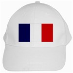 French Flag France White Cap