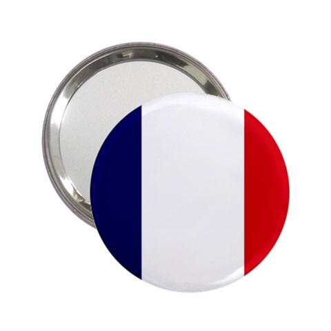 French Flag France 2.25  Handbag Mirror from ArtsNow.com Front