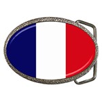 French Flag France Belt Buckle