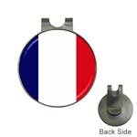 French Flag France Golf Ball Marker Hat Clip