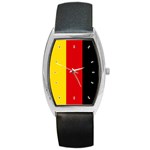 German Flag Germany Barrel Style Metal Watch