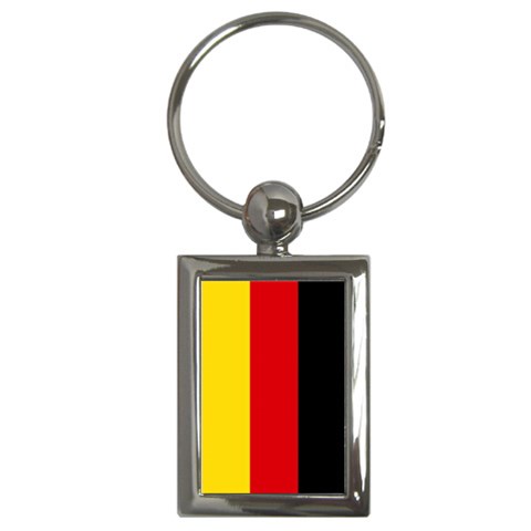 German Flag Germany Key Chain (Rectangle) from ArtsNow.com Front