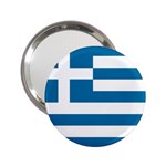 Greek Flag Greece 2.25  Handbag Mirror