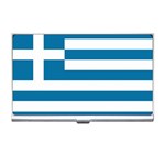 Greek Flag Greece Business Card Holder