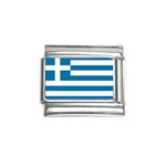 Greek Flag Greece Italian Charm (9mm)