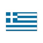 Greek Flag Greece Sticker (Rectangular)