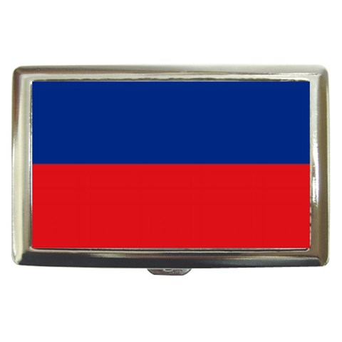 Haitian Flag Haiti Cigarette Money Case from ArtsNow.com Front