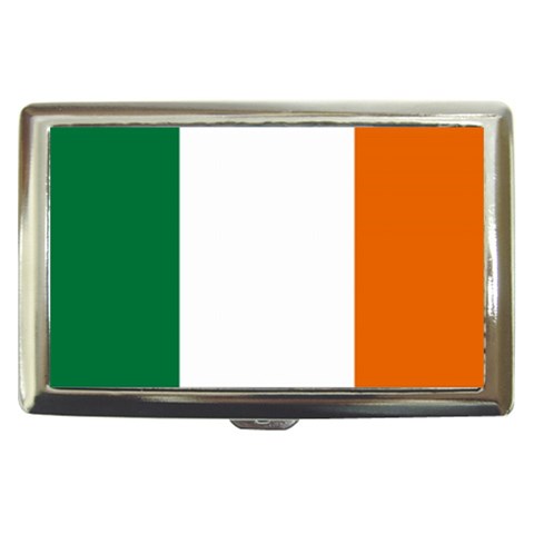 Irish Flag Ireland Cigarette Money Case from ArtsNow.com Front