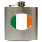 Irish Flag Ireland Hip Flask (6 oz)