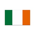 Irish Flag Ireland Sticker (Rectangular)