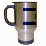 Israeli Flag Israel Travel Mug (Silver Gray)