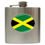 Jamaican Flag Jamaica Hip Flask (6 oz)