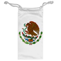 Mexican Flag Mexico Jewelry Bag from ArtsNow.com Back