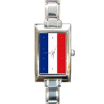 Netherlands Flag Dutch Rectangular Italian Charm Watch