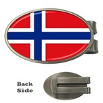 Norwegian Flag Norway Money Clip (Oval)