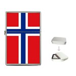 Norwegian Flag Norway Flip Top Lighter