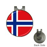 Norwegian Flag Norway Golf Ball Marker Hat Clip